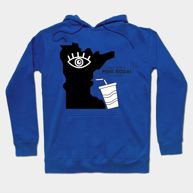 mini soda Minnesota Hoodie TeePublic